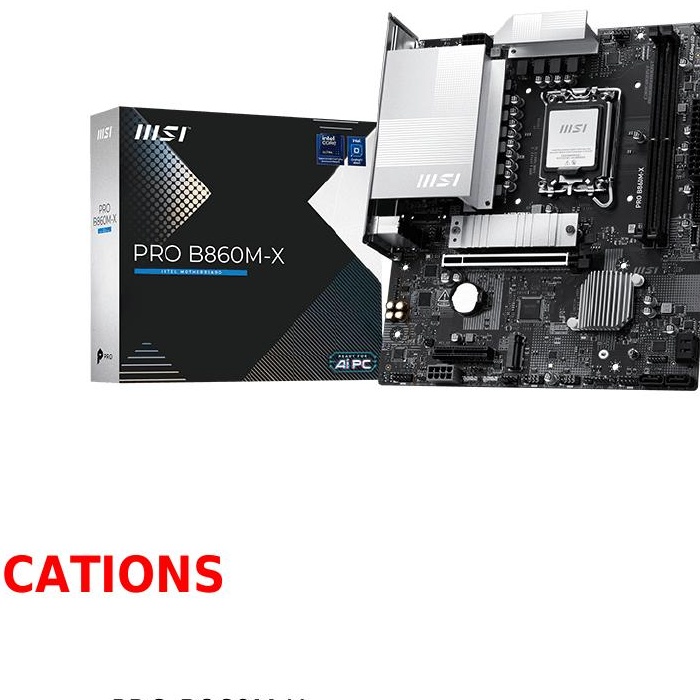 微星 PRO B860M-X